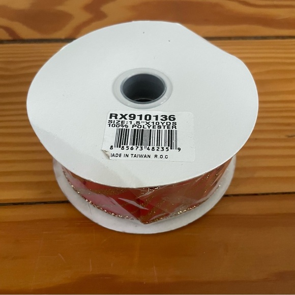 Christmas Ribbon Lot - 8 Rolls of Assorted Christmas Ribbon - All New - Picture 8 of 9